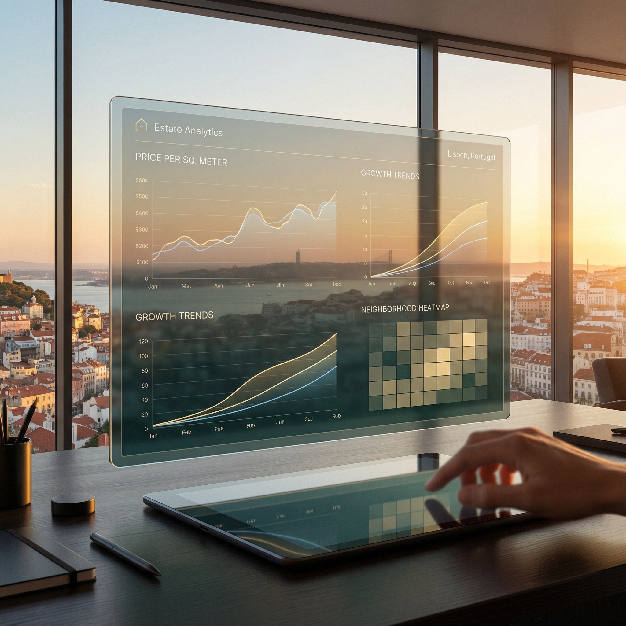 Análise de mercado imobiliário em Lisboa